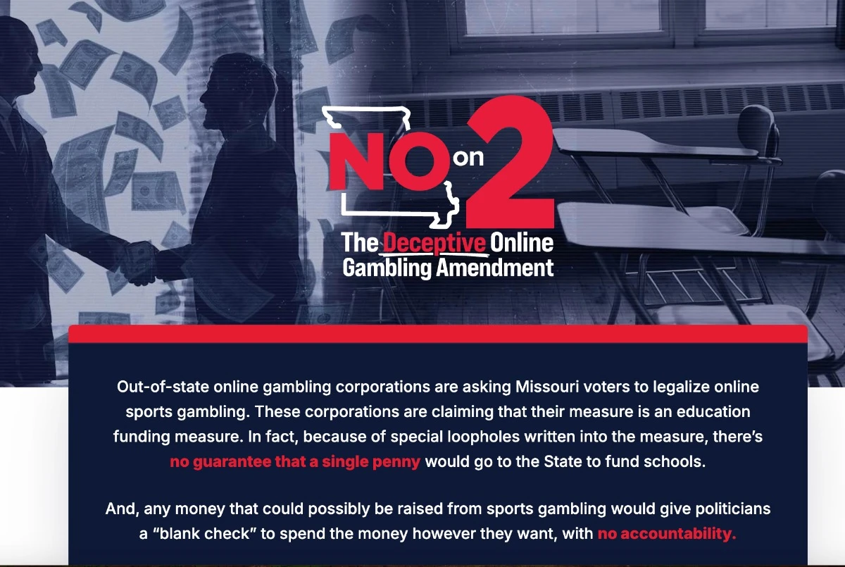 Caesars contributes $4m to campaign against legal Missouri sports betting